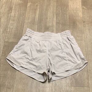 Womens Lululemon‎ Athletica Running Drawstring Athletic Athleisure Shorts